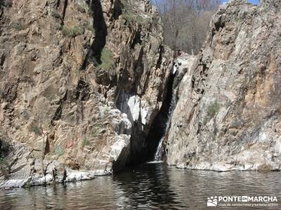 Azud del Mesto - Cascada del Hervidero;rutas pedriza ruta por madrid lagunas de peñalara